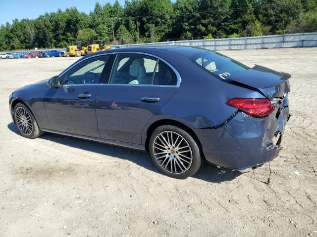  MERCEDES-BENZ C-CLASS 2024 Синий