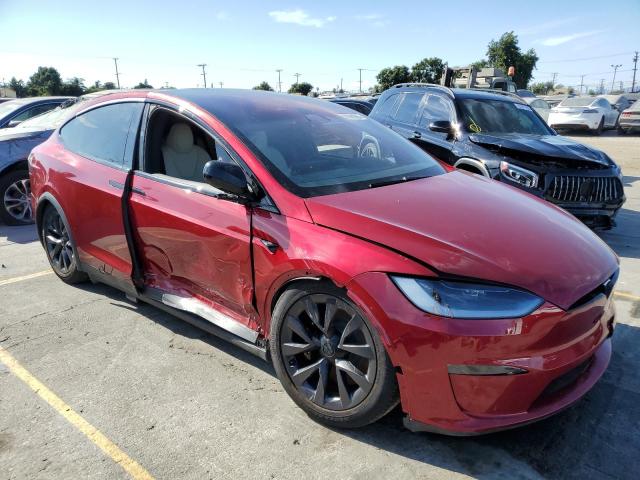  TESLA MODEL X 2024 Czerwony