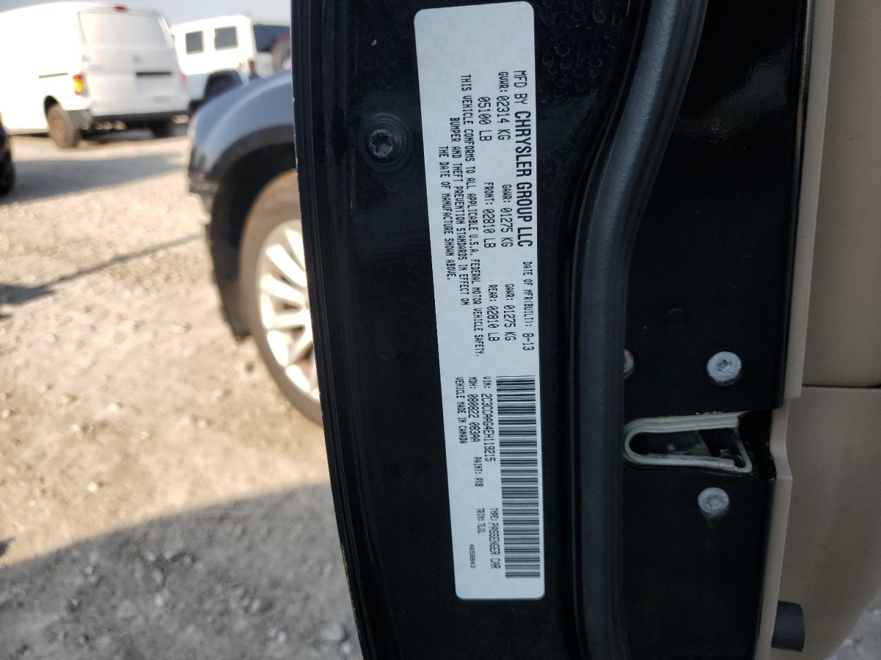 2014 Chrysler 300 VIN: 2C3CCAAG4EH119215 Lot: 67173665