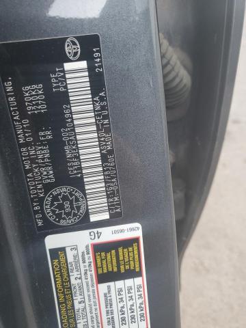 2010 TOYOTA CAMRY BASE  