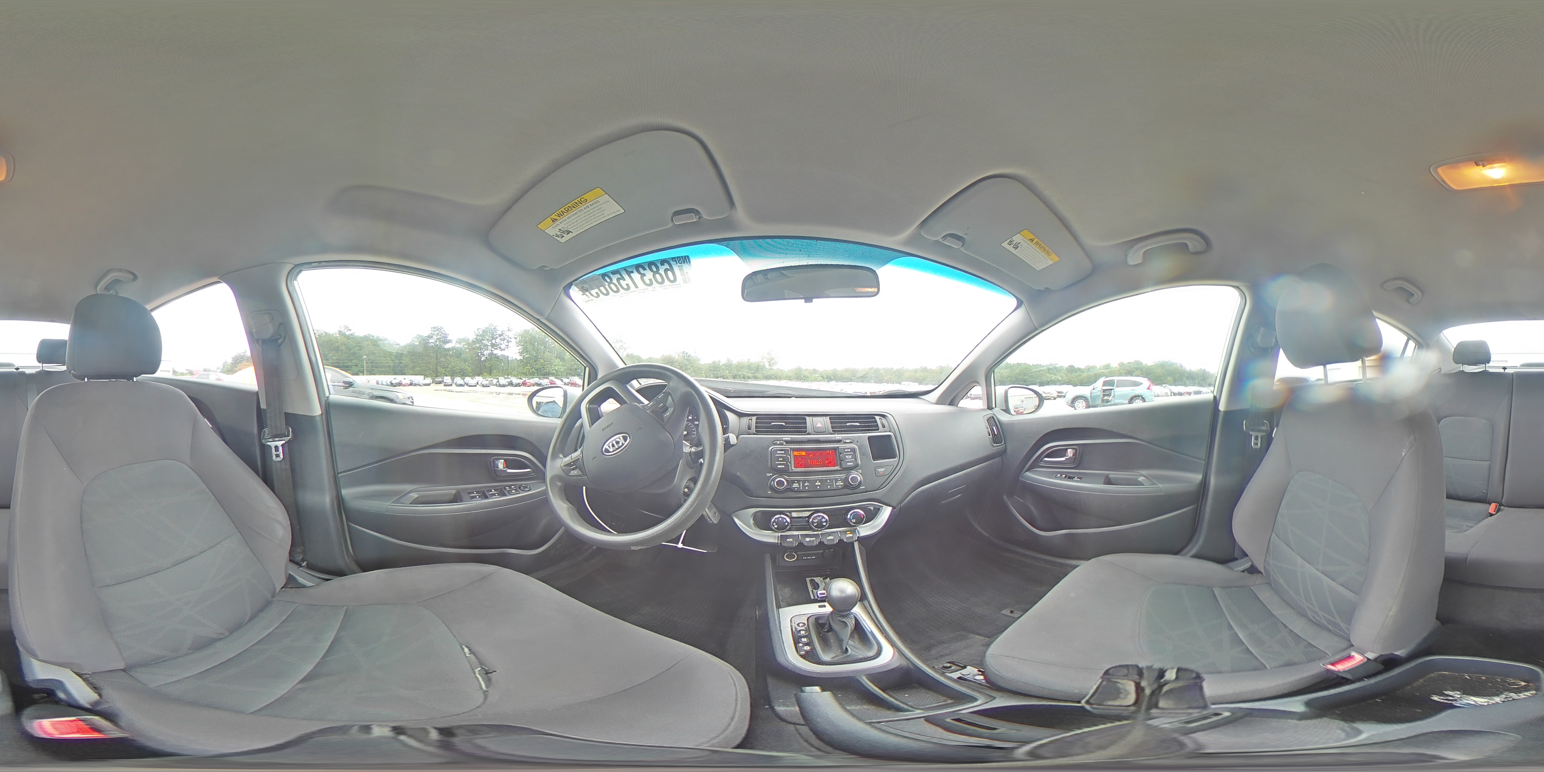 2012 Kia Rio Lx VIN: KNADM4A39C6071640 Lot: 68315865