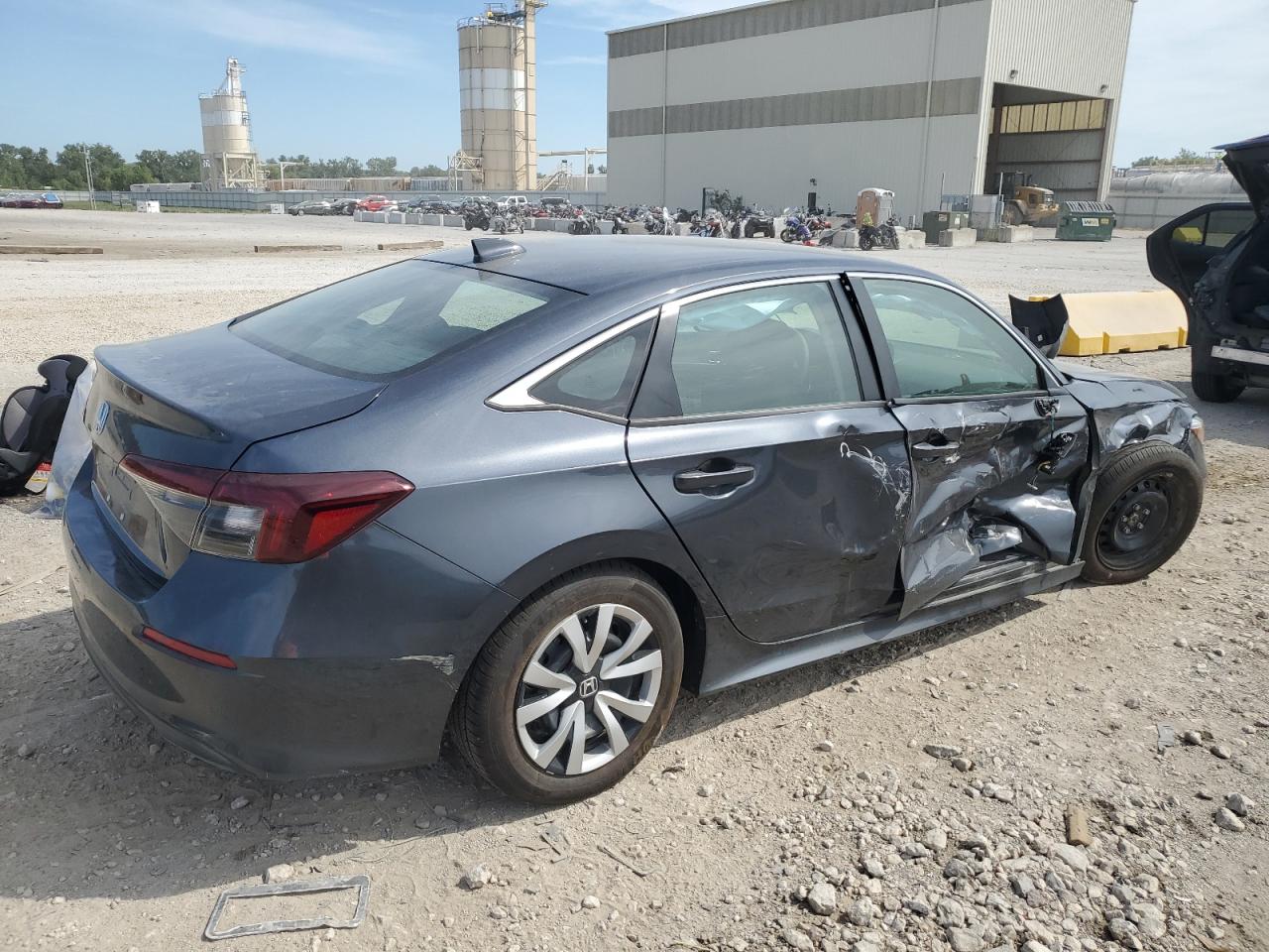 2025 Honda Civic Lx grey null gas 2HGFE2F24SH586279 photo #4