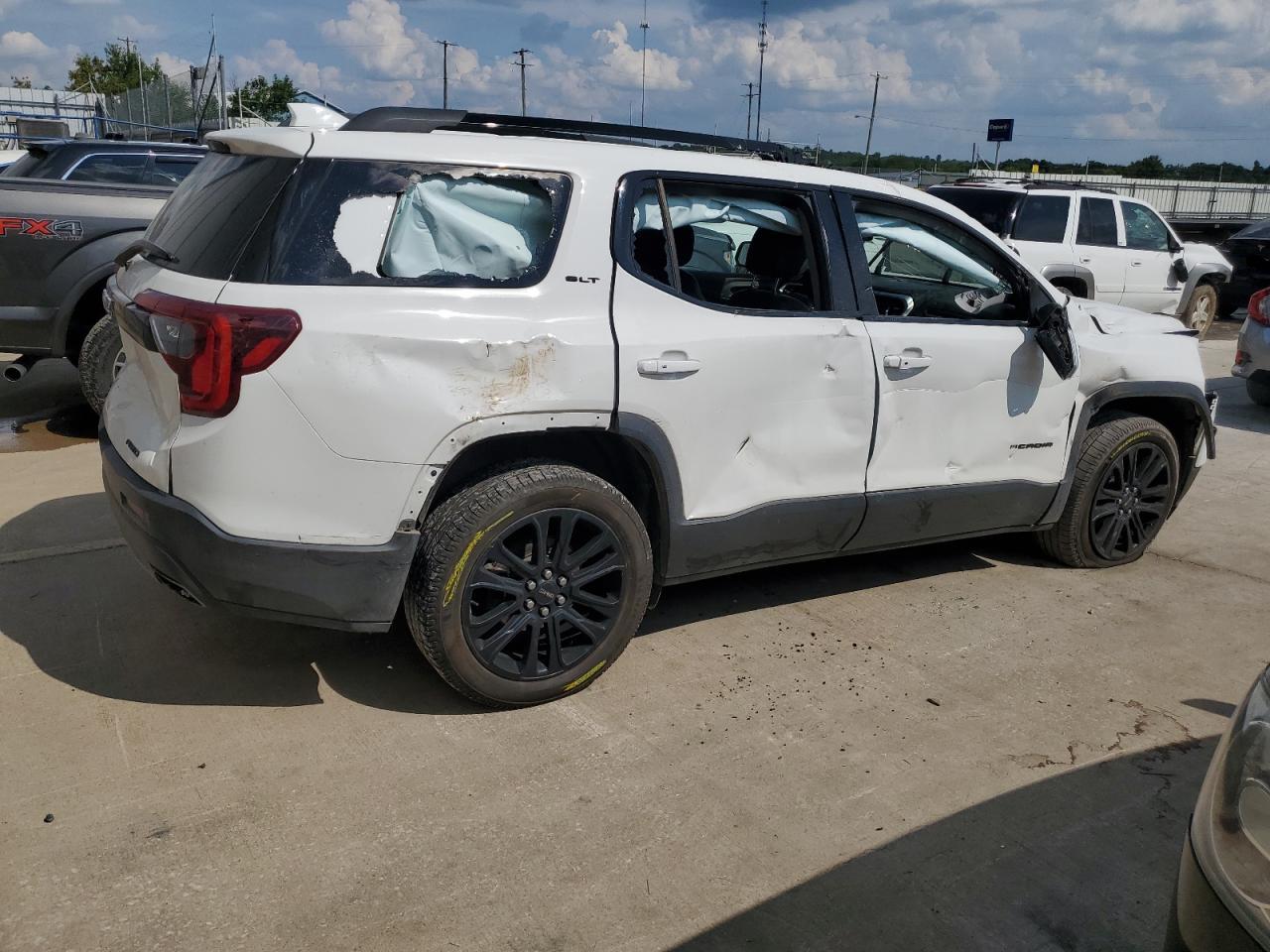 2023 GMC Acadia Slt white null gas 1GKKNULS7PZ153094 photo #4