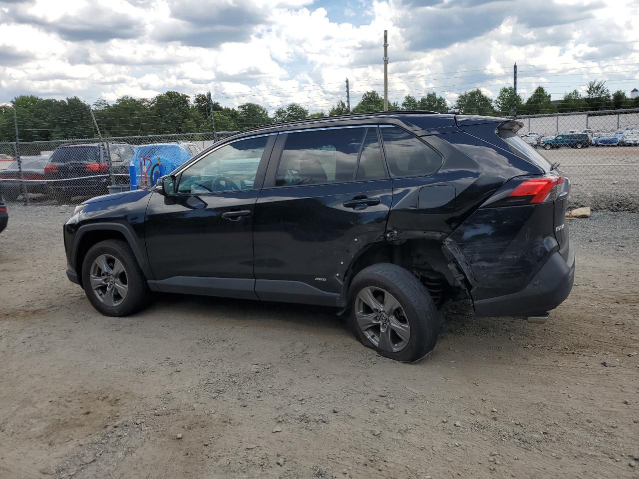 2022 Toyota Rav4 Xle black null hybrid 4T3RWRFV7NU058638 photo #3