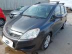2010 VAUXHALL ZAFIRA EXC for sale at Copart PETERLEE