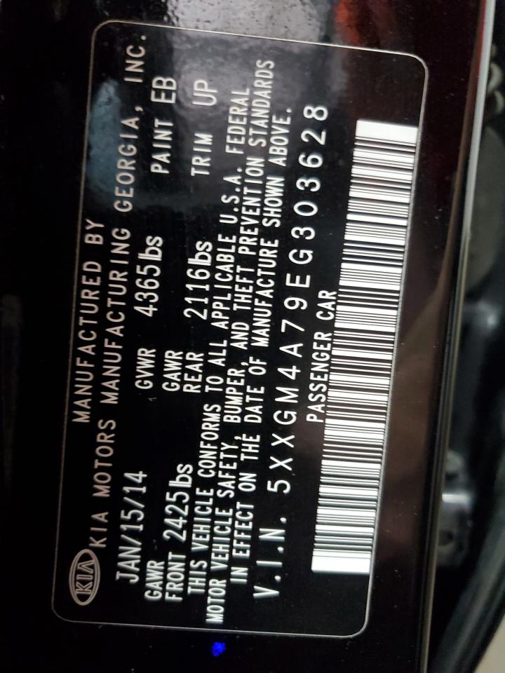 2014 Kia Optima Lx VIN: 5XXGM4A79EG303628 Lot: 67901805