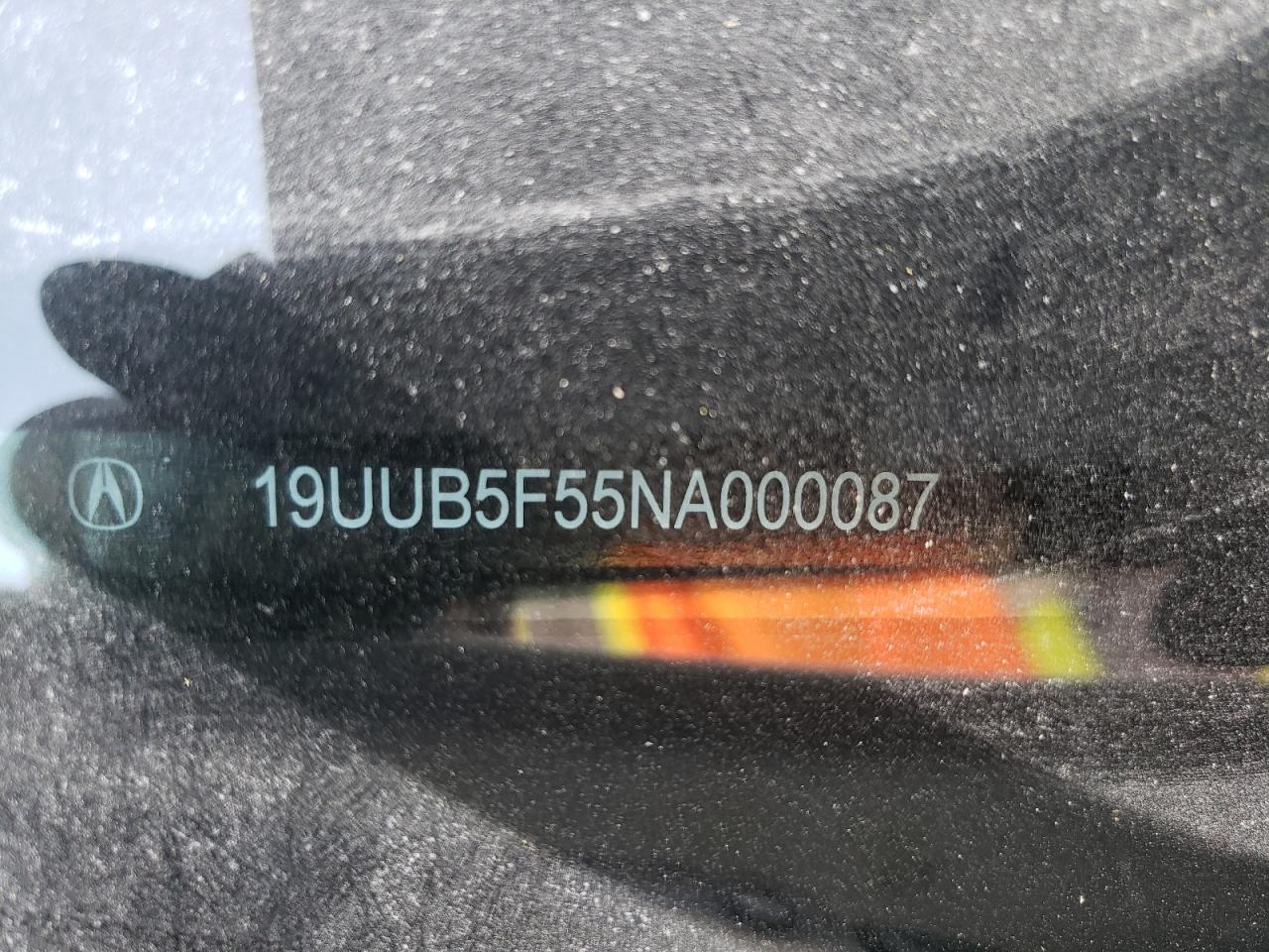 2022 Acura Tlx Tech A VIN: 19UUB5F55NA000087 Lot: 66714215