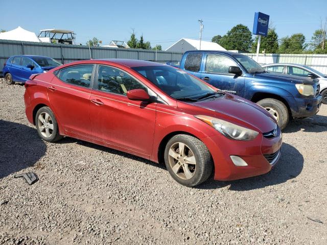 Sedans HYUNDAI ELANTRA 2012 Czerwony