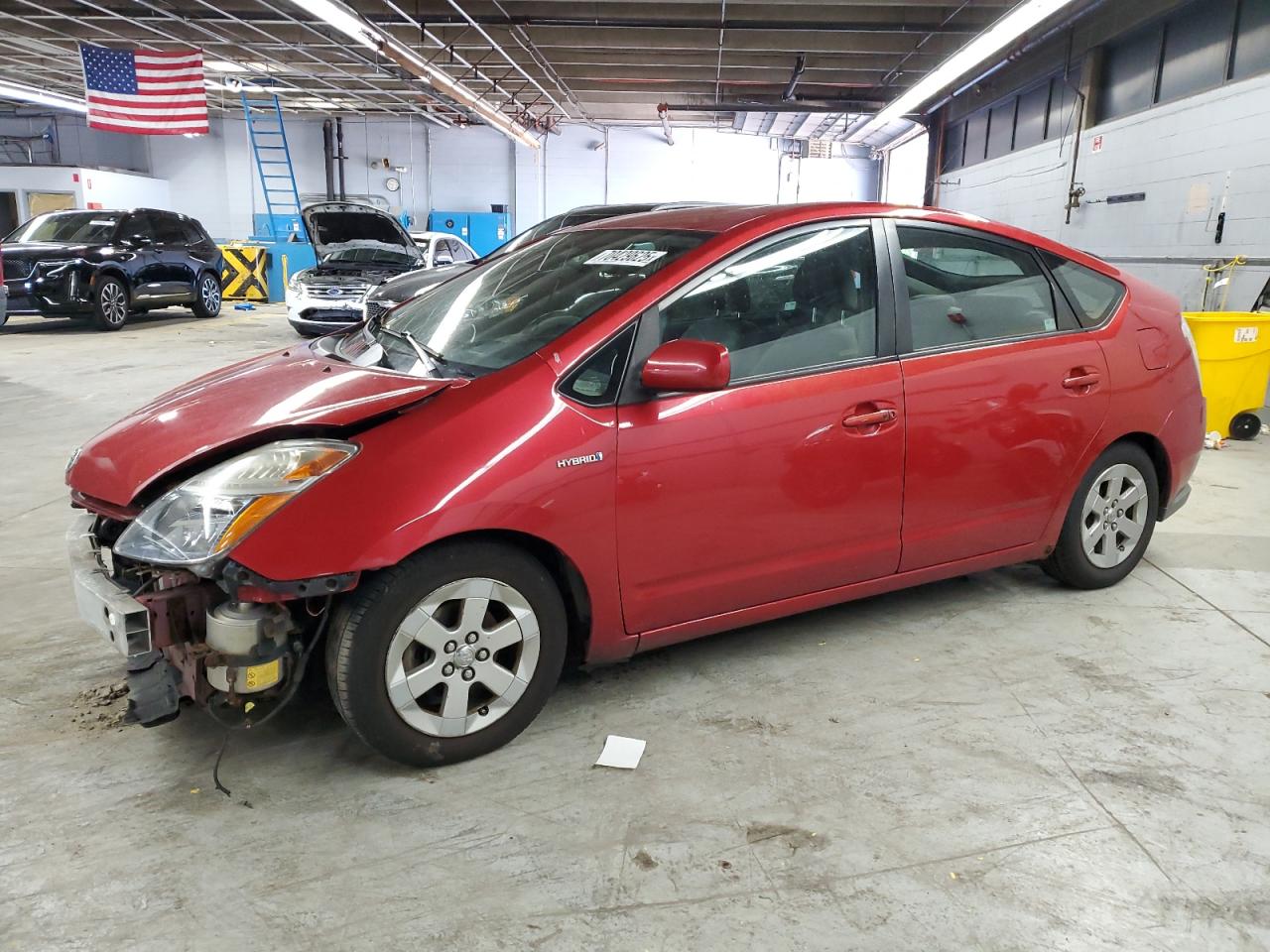 2008 Toyota Prius red null hybrid JTDKB20U683301190 photo #1