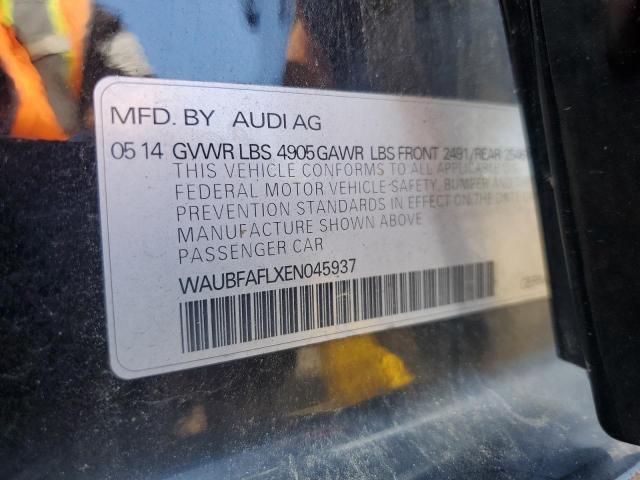 2014 AUDI A4 PREMIUM  