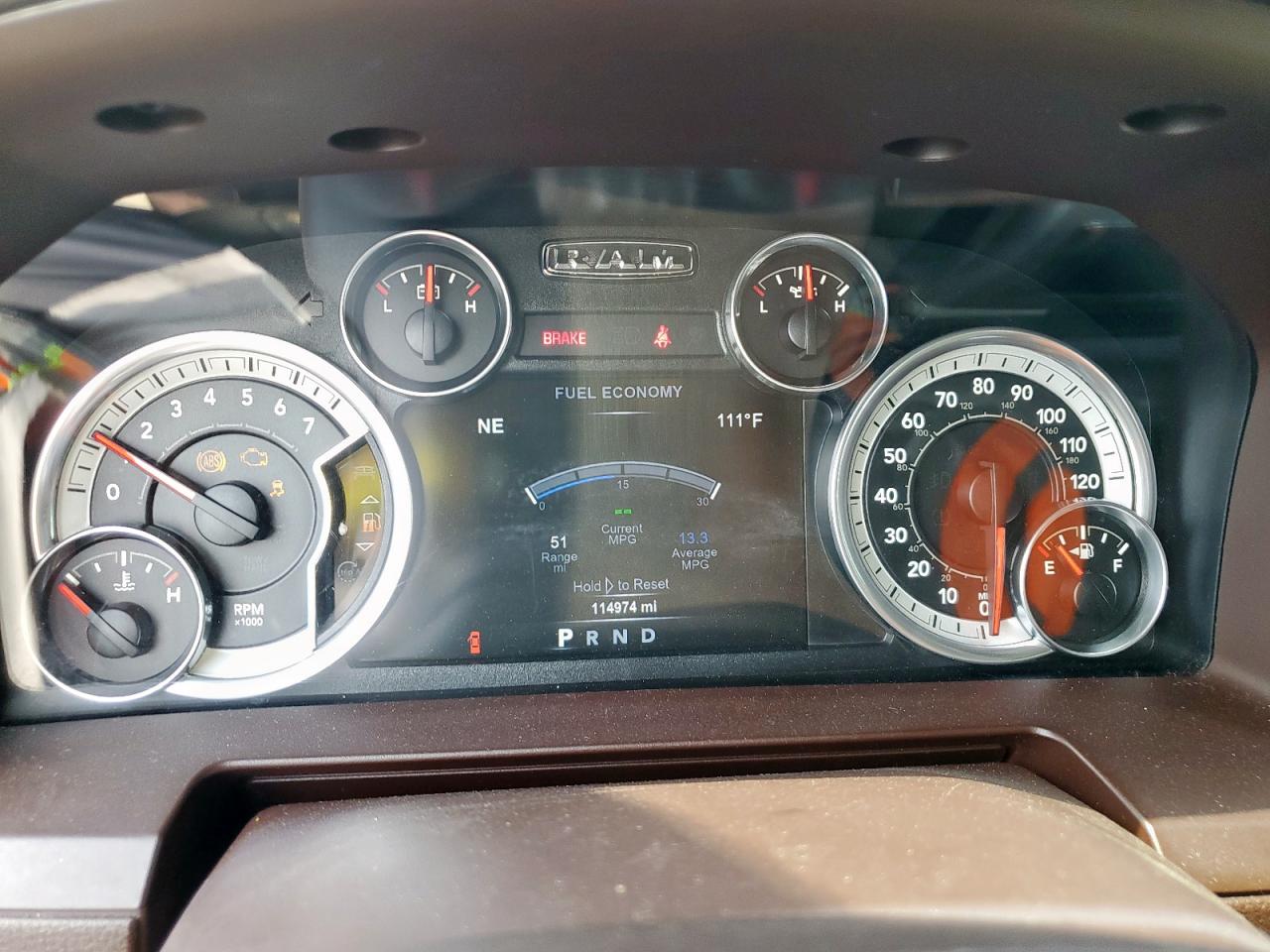 2015 Ram 1500 Laramie VIN: 1C6RR6NT1FS624574 Lot: 70750695