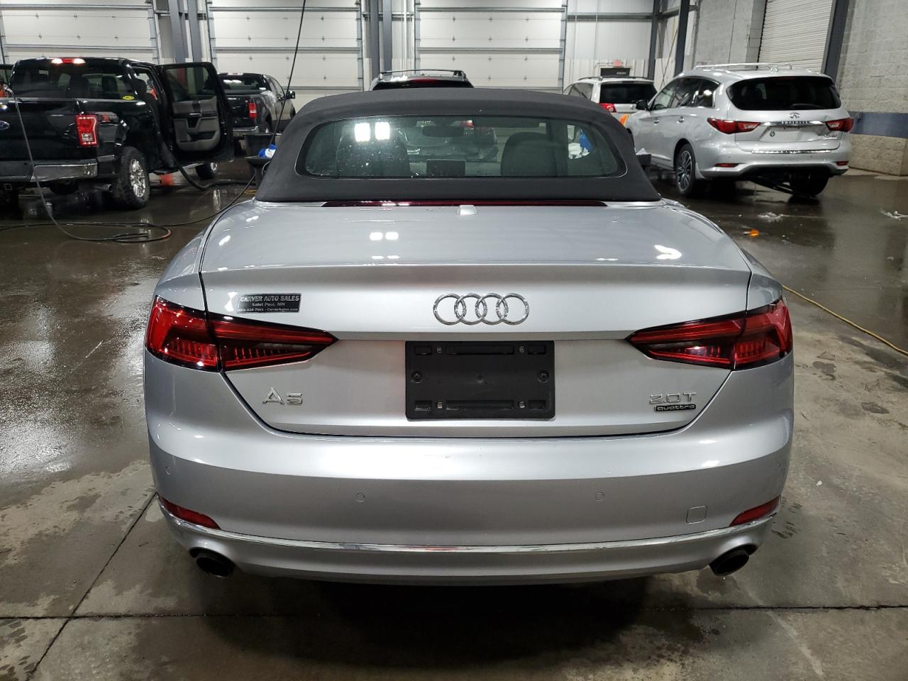 2018 Audi A5 Premium Plus VIN: WAUYNGF55JN001744 Lot: 68001135
