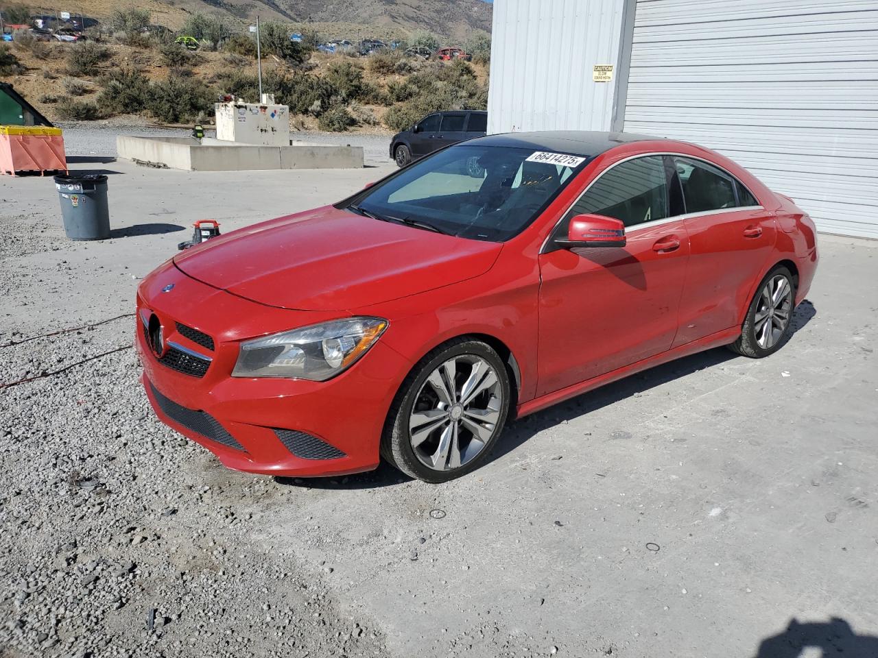 2014 Mercedes-Benz Cla 250 red null gas WDDSJ4EB2EN044041 photo #1