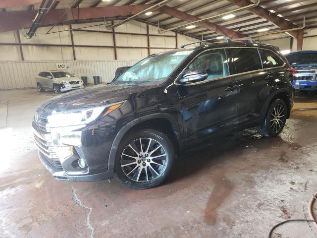  TOYOTA HIGHLANDER 2017 Черный
