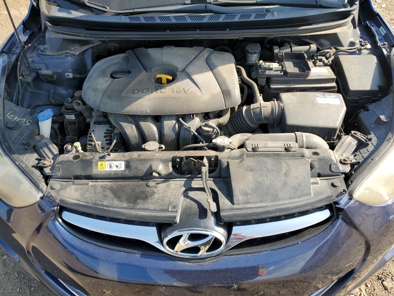 2013 Hyundai Elantra Gls VIN: KMHDH4AE2DU498790 Lot: 67817265