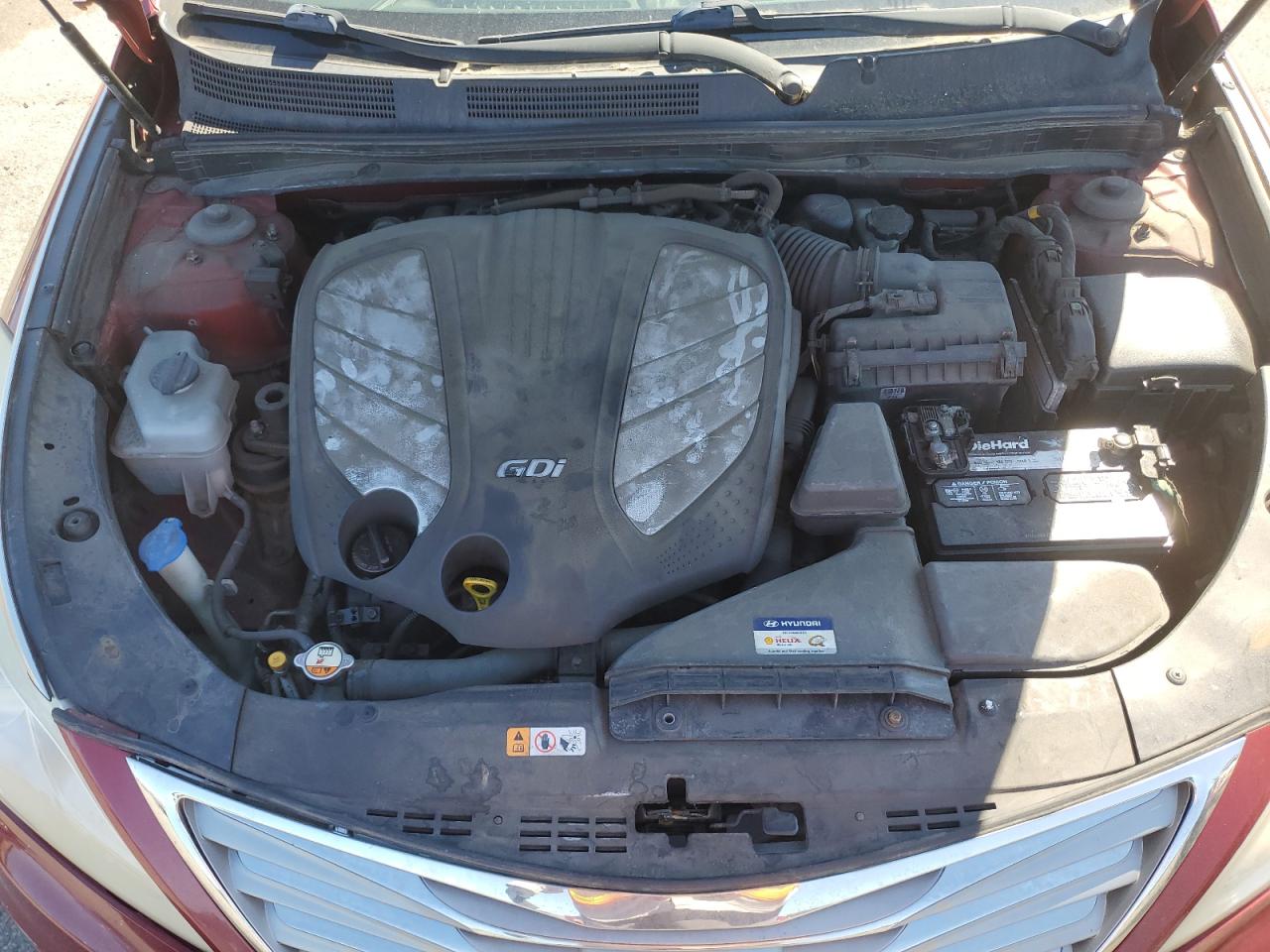 2013 Hyundai Azera Gls VIN: KMHFH4JG7DA230202 Lot: 66235325