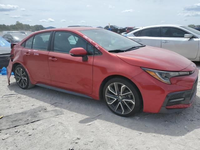  TOYOTA COROLLA 2020 Красный