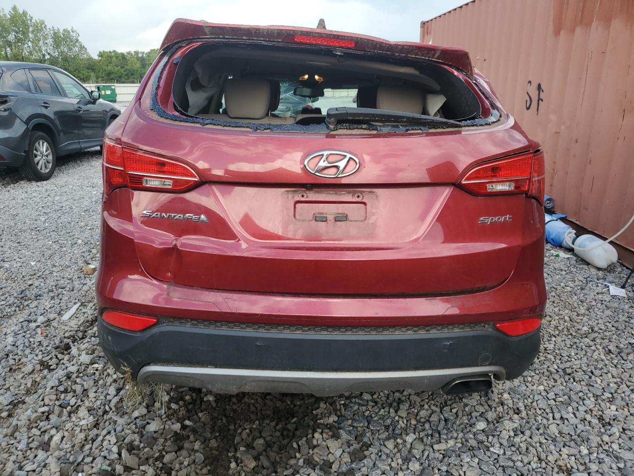 2016 Hyundai Santa Fe Sport VIN: 5XYZU3LB1GG356956 Lot: 69944795