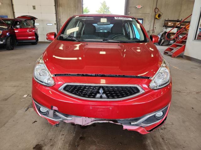  MITSUBISHI MIRAGE 2017 Czerwony