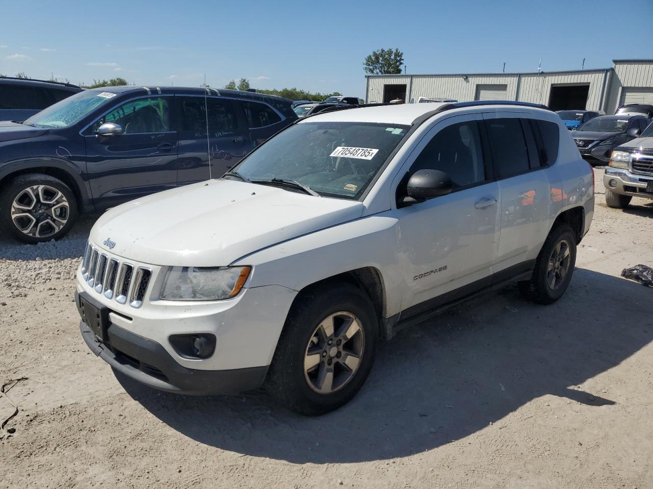 2013 Jeep Compass Sport white null gas 1C4NJCBA7DD245788 photo #1