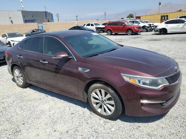  KIA OPTIMA 2017 Maroon