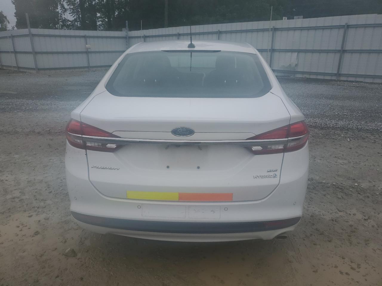 2018 Ford Fusion Se Hybrid VIN: 3FA6P0LU7JR278678 Lot: 55084635