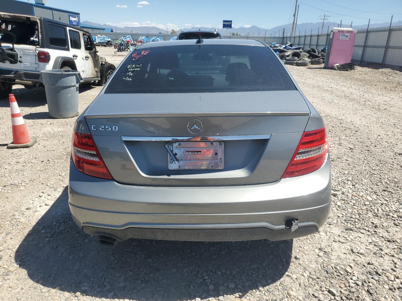 2012 Mercedes-Benz C 250 VIN: WDDGF4HB2CA602106 Lot: 69163495
