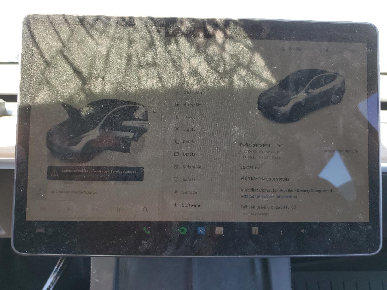 2025 Tesla Model Y VIN: 7SAYGAEE0SF291342 Lot: 68748985