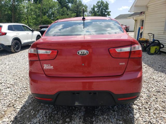 Sedans KIA RIO 2013 Czerwony