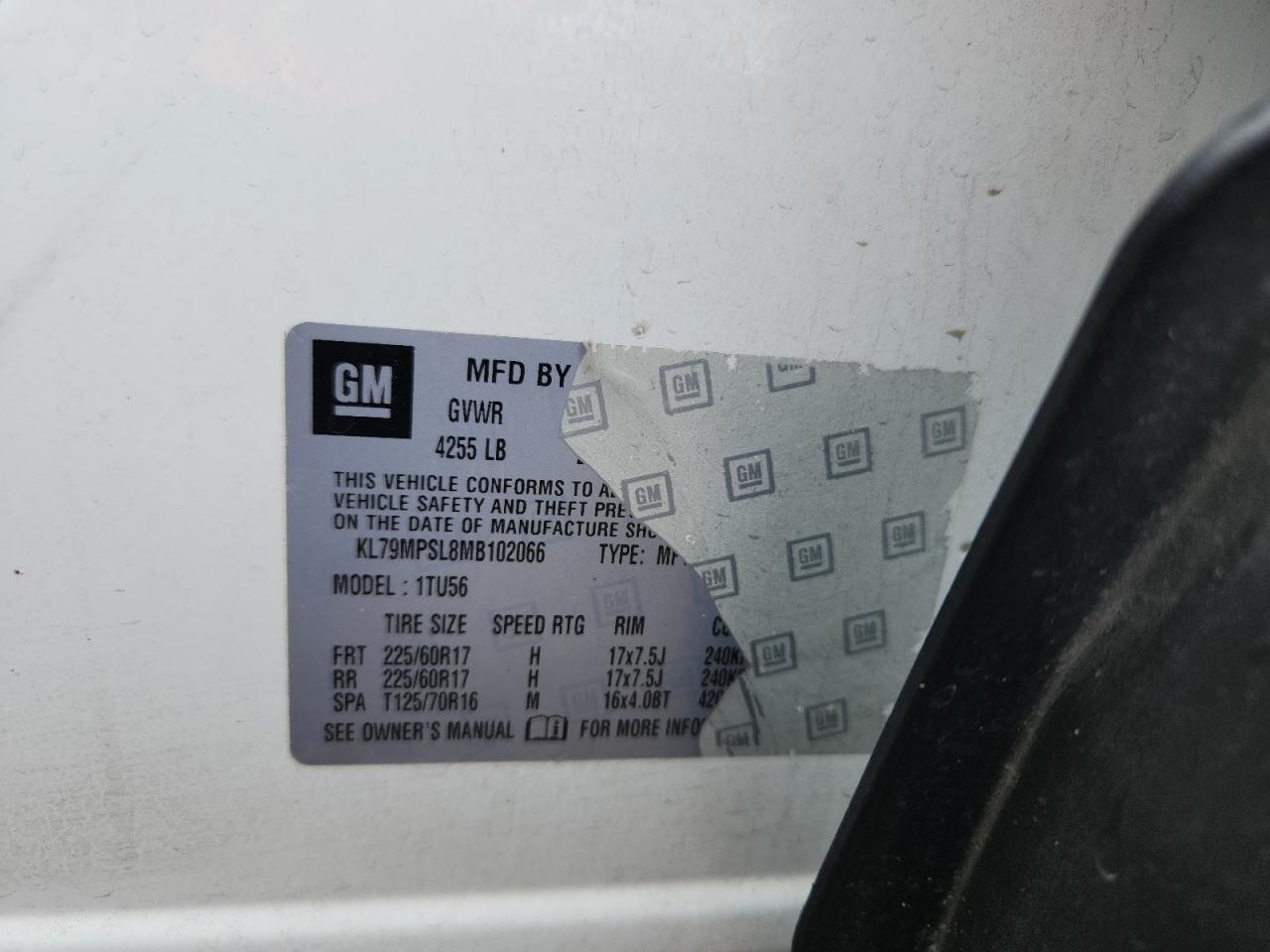 2021 Chevrolet Trailblazer Lt VIN: KL79MPSL8MB102066 Lot: 70602915