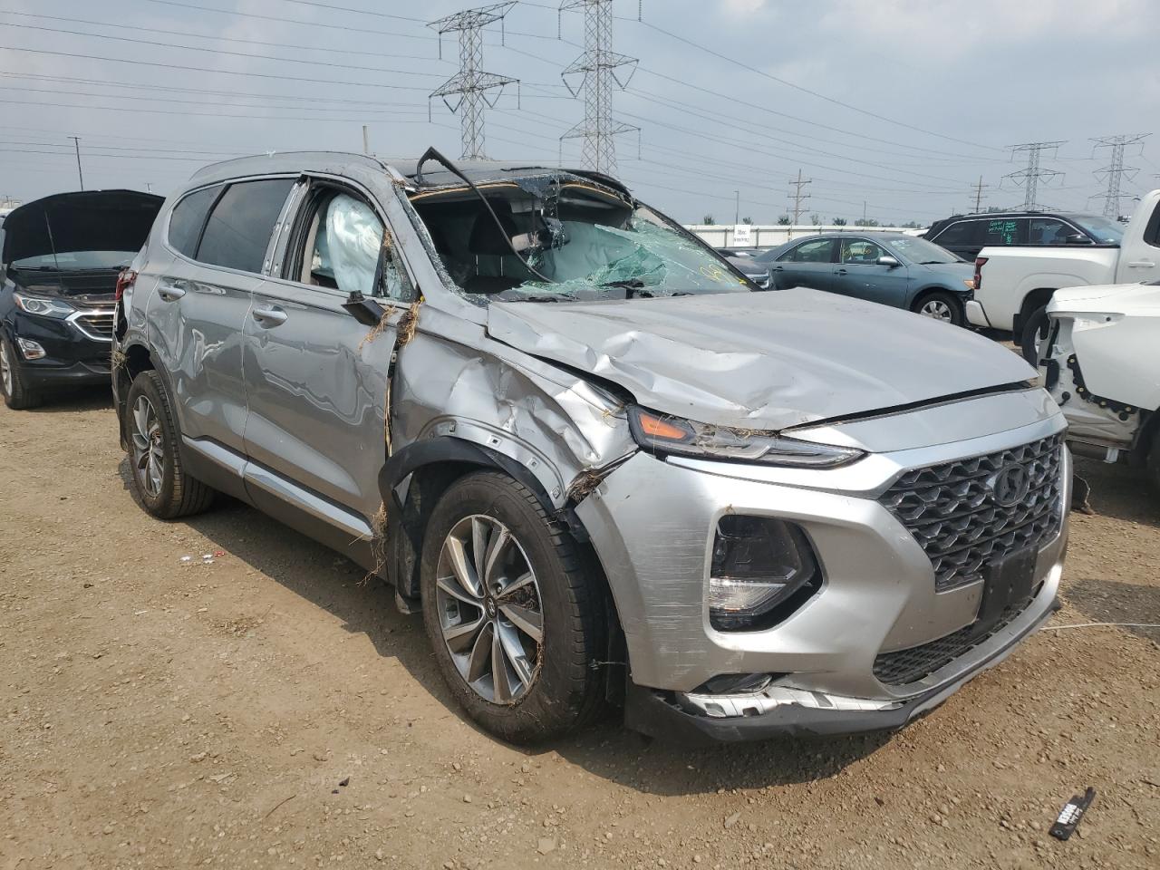 2020 Hyundai Santa Fe Sel VIN: 5NMS3CAD9LH262736 Lot: 67352485