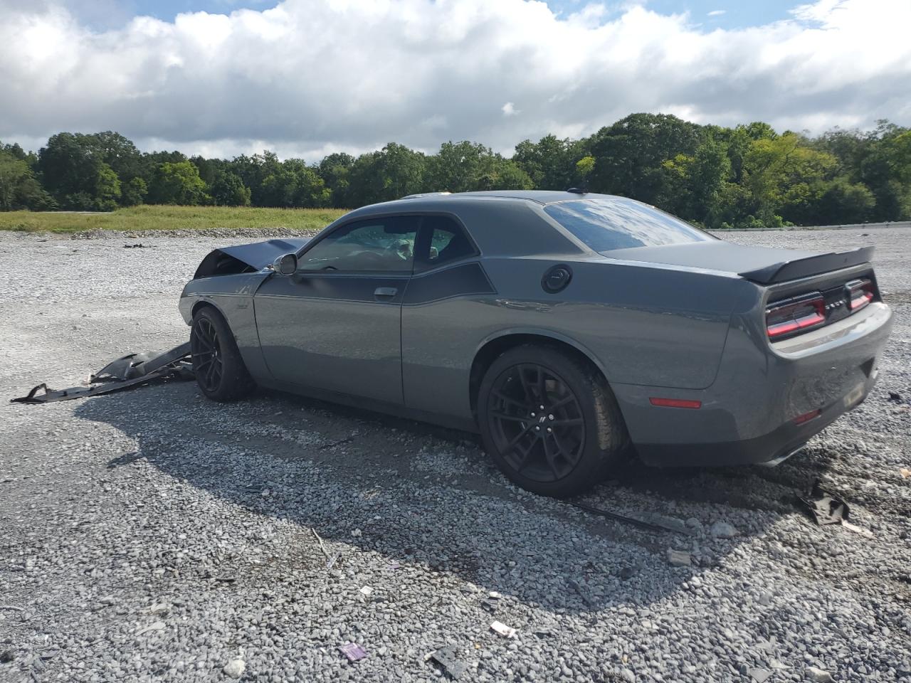 2023 Dodge Challenger R/T Scat Pack grey null gas 2C3CDZFJ7PH695674 photo #3