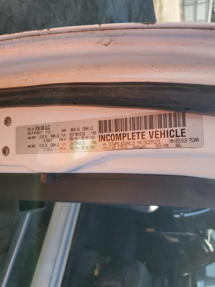 2016 Ram 5500 VIN: 3C7WRMDL6GG348115 Lot: 69411825