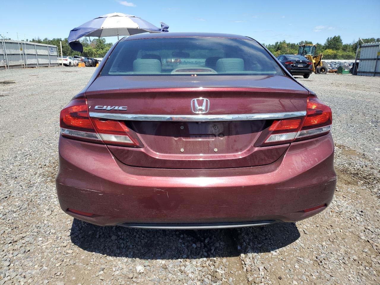 2013 Honda Civic Lx VIN: 19XFB2F5XDE068726 Lot: 69550125