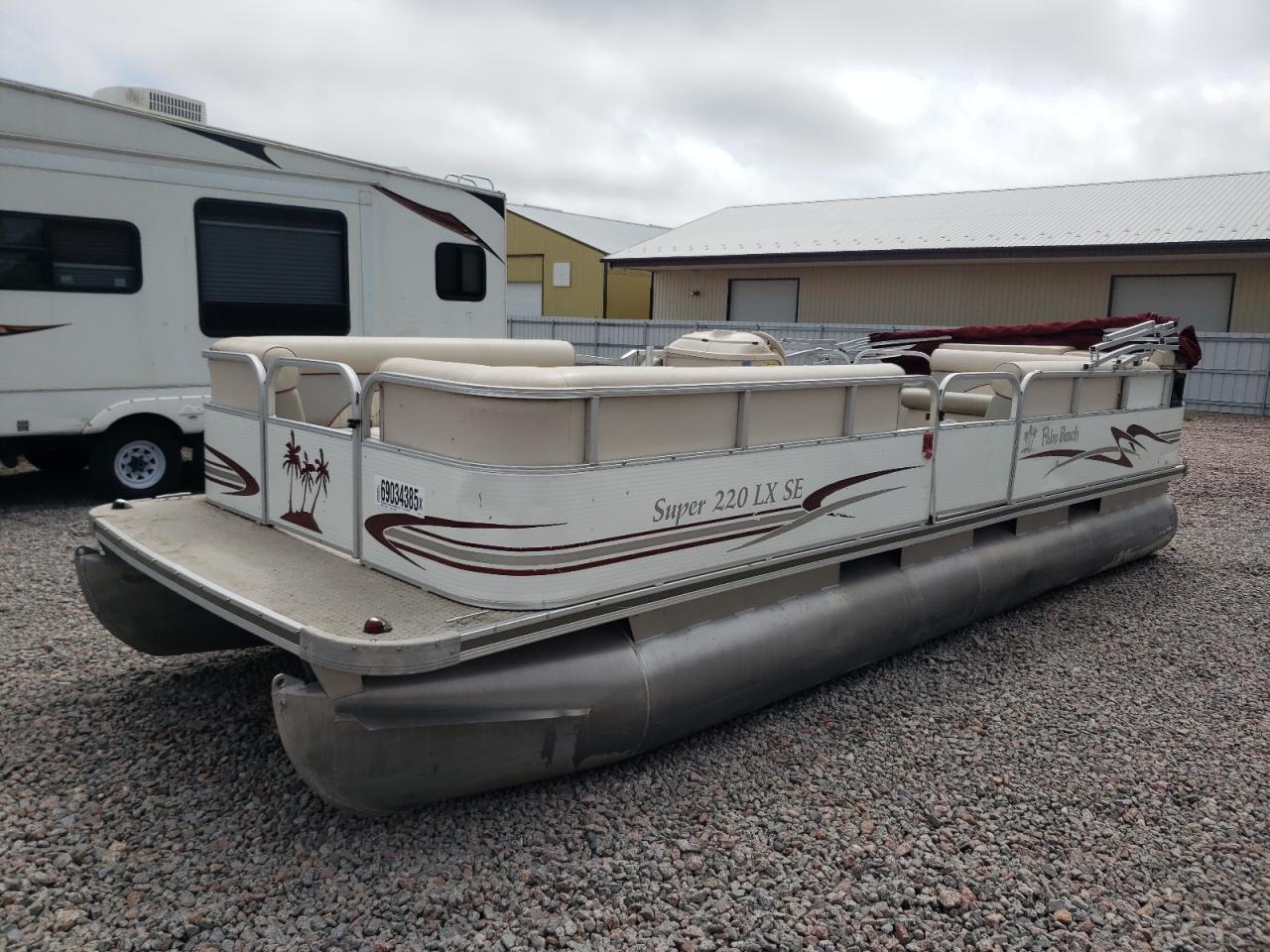 2008 Other Boats Pontoon white null null SBP220981708 photo #3