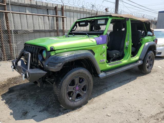  JEEP WRANGLER 2019 Зеленый