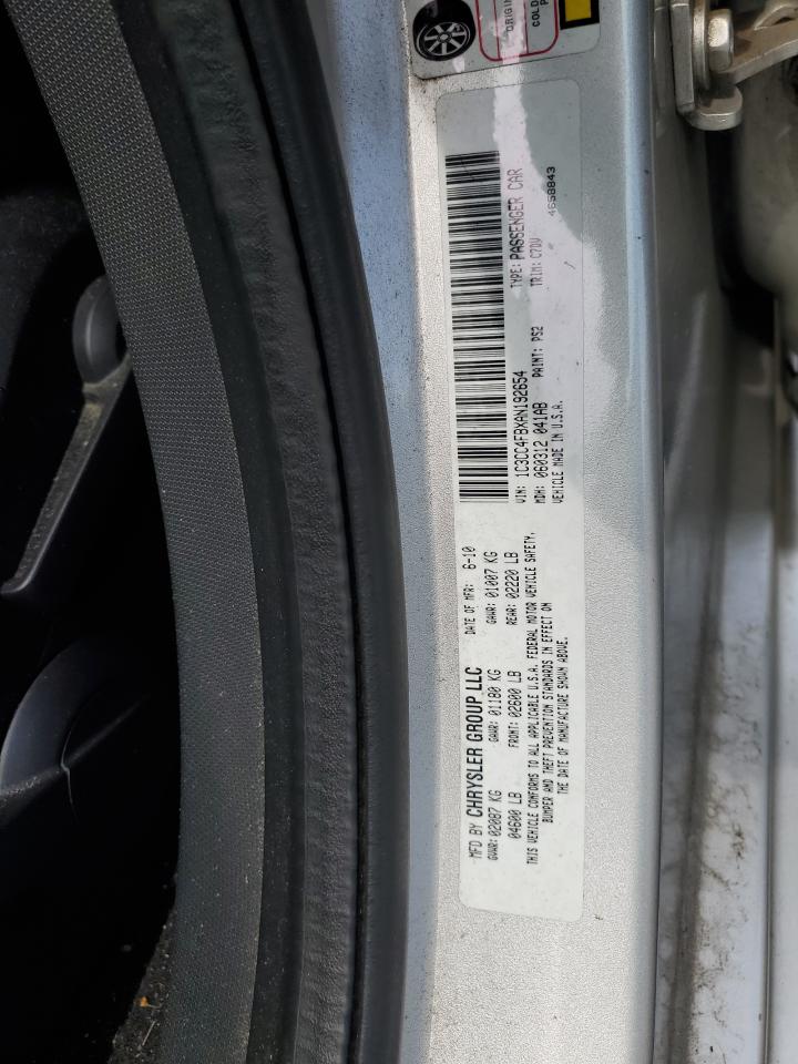 2010 Chrysler Sebring Touring VIN: 1C3CC4FBXAN192654 Lot: 68185555