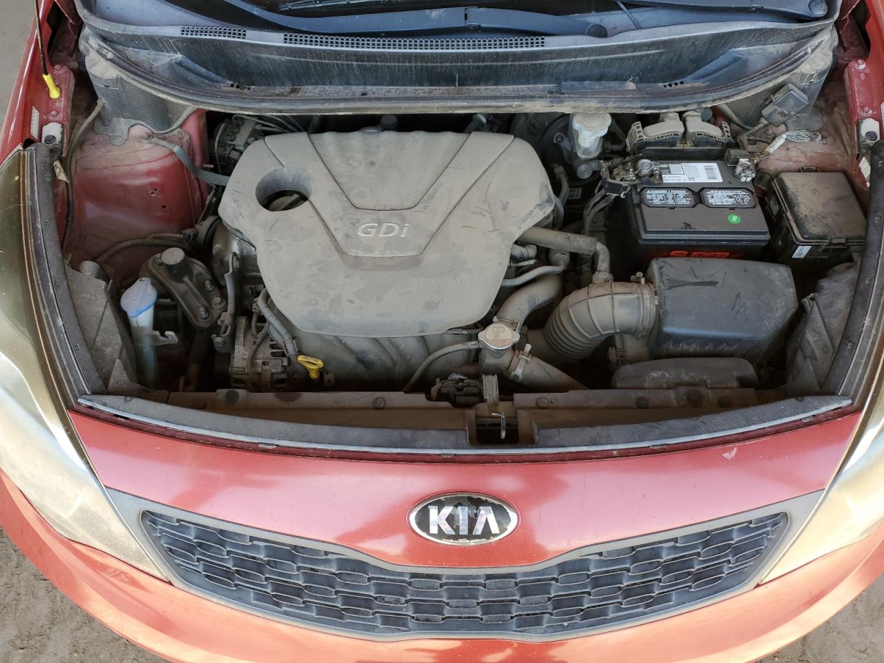 2015 Kia Rio Lx VIN: KNADM4A35F6527055 Lot: 67683825