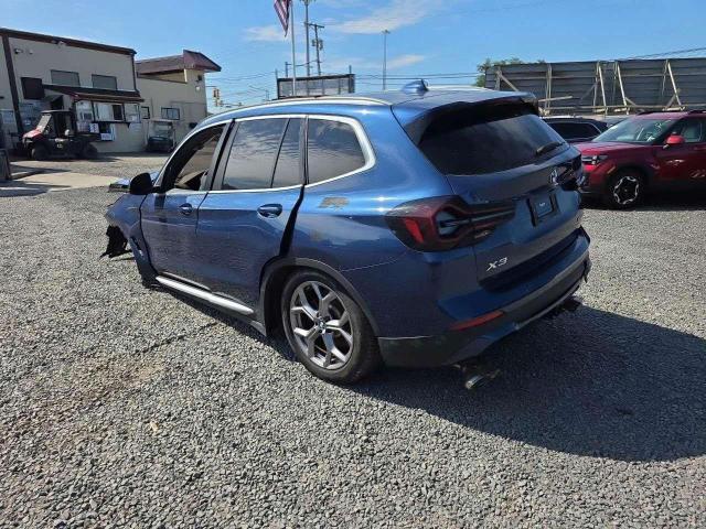  BMW X3 2022 Синий