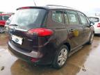 2015 VAUXHALL ZAFIRA EXCLUSIV for sale at Copart PETERLEE