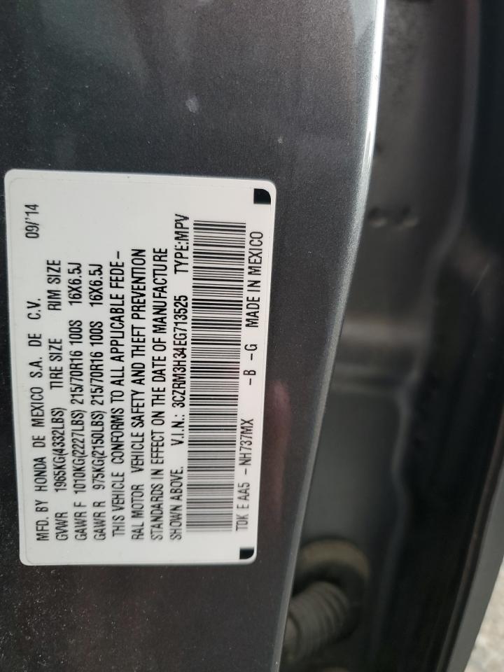 2014 Honda Cr-V Lx VIN: 3CZRM3H34EG713525 Lot: 70179405