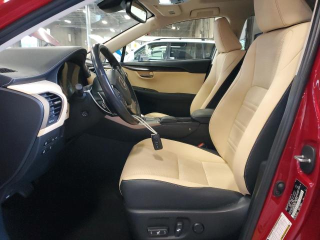  LEXUS NX 2020 Czerwony