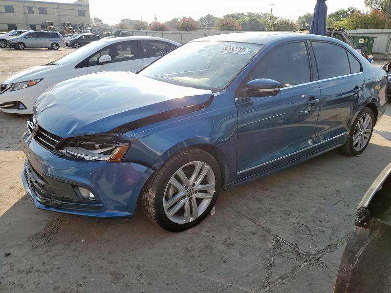  VOLKSWAGEN JETTA 2017 Синий