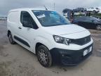 2020 PEUGEOT PARTNER PROFESSIONAL L1 B  for sale at Copart PETERLEE