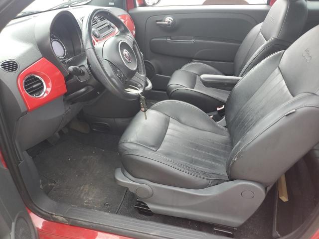  FIAT 500 2012 Red