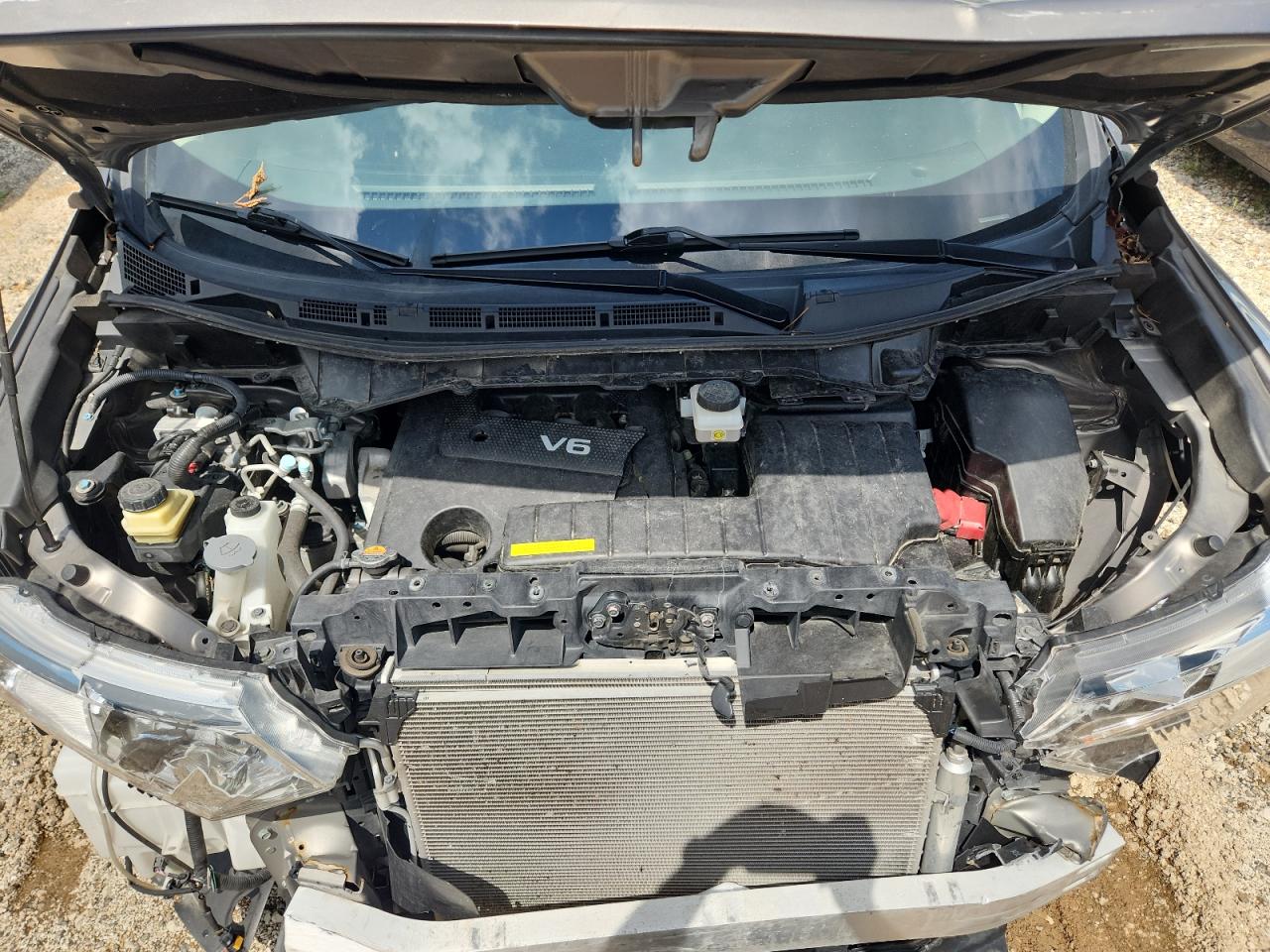 2017 Nissan Quest S VIN: JN8AE2KP6H9166563 Lot: 68869735