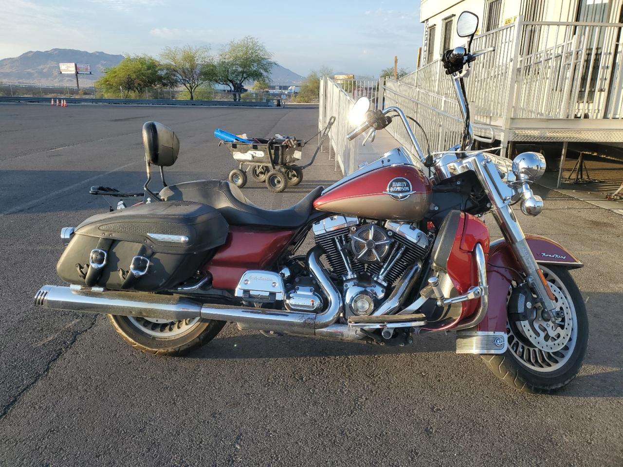 2009 Harley-Davidson Flhrc red null gas 1HD1FR4139Y621854 photo #1