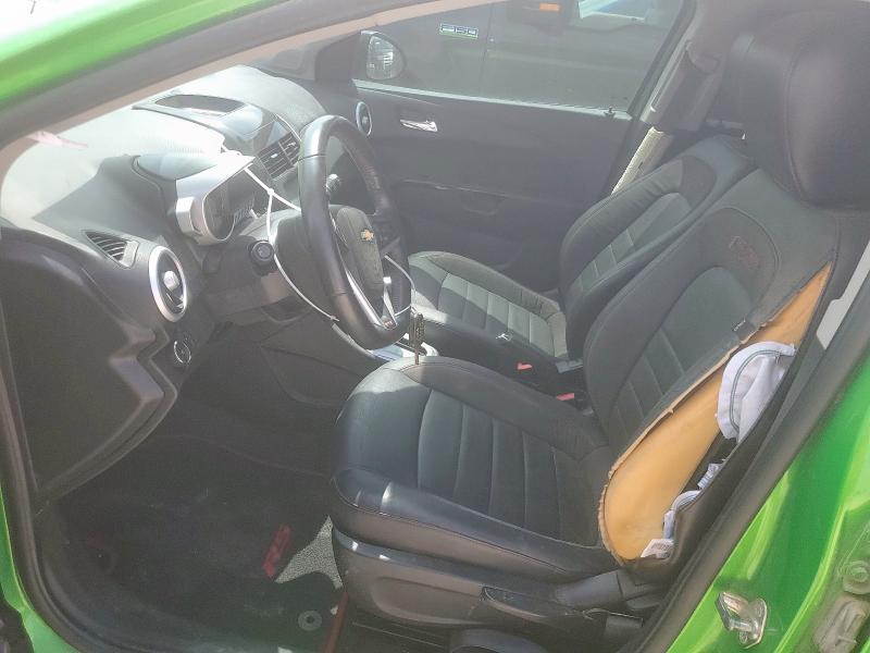 Hatchbacks CHEVROLET SONIC 2016 Zielony