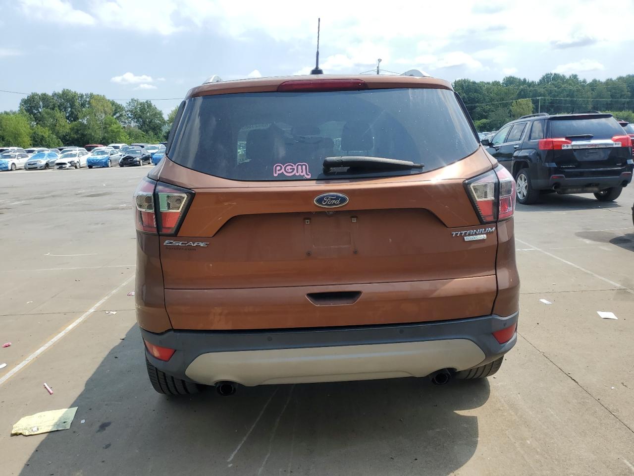 2017 Ford Escape Titanium VIN: 1FMCU0JD5HUC73311 Lot: 69421555