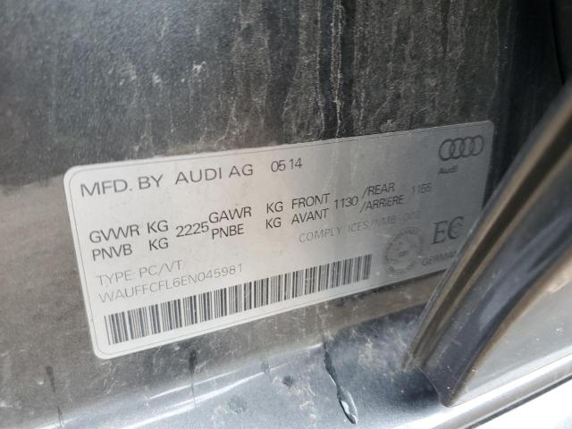 2014 AUDI A4 PREMIUM PLUS  
